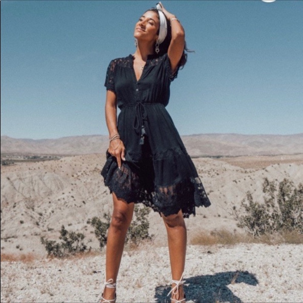 Tulle and Batiste lace dress